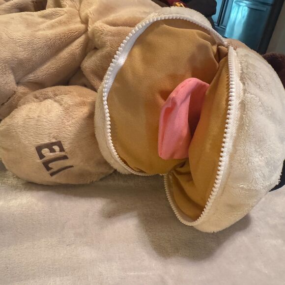 Stuffies Digger Puppy Dog Stuffed Animal Pillow Plush Soft Storage Toy Large ELI - Picture 2 of 4